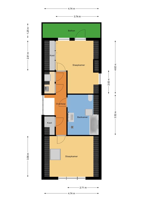 mediumsize floorplan